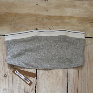 SKIMS Heather Gray Bandeau Top